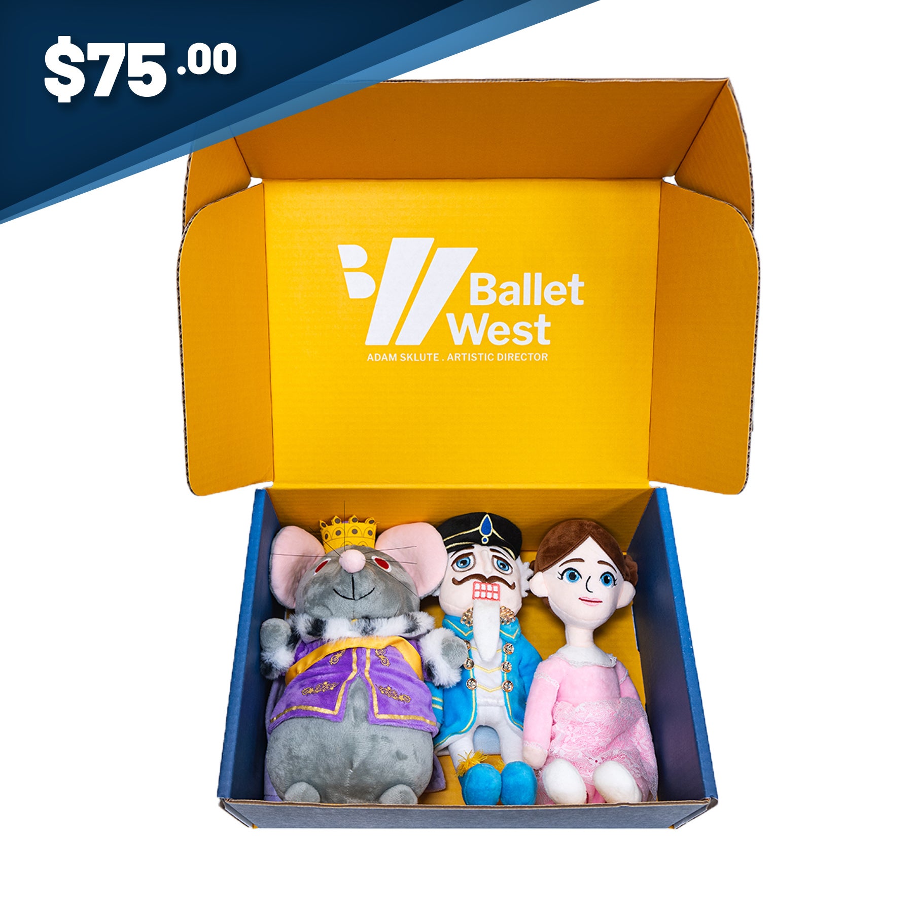 Nutcracker Plush Dolls Gift Set Ballet West Boutique